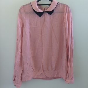 NWT Forever21 Peter Pan Collar Blouse